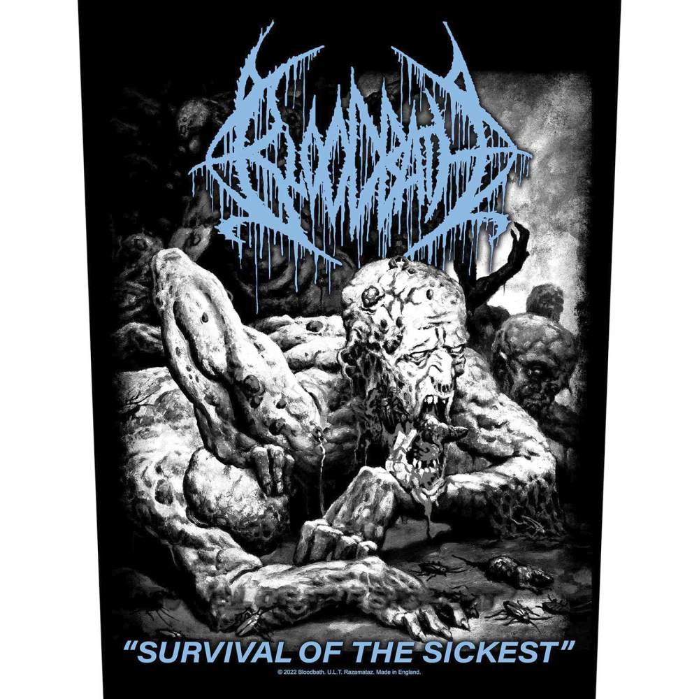 Bloodbath - Survival Of The Sickest Patch arrière - Noir
